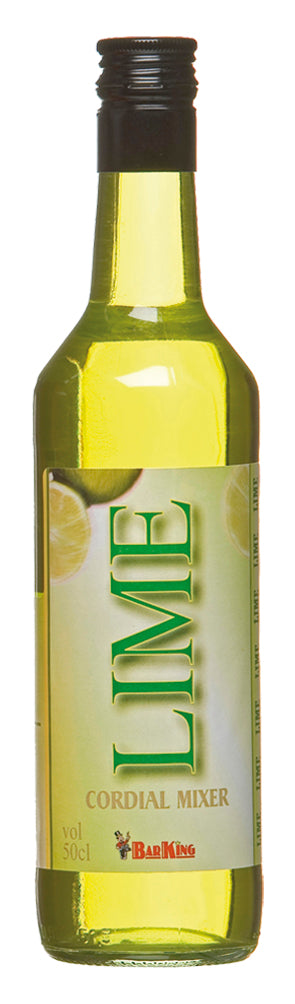 Bar King Lime Cordial